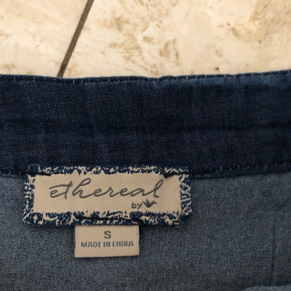 Blue jeans skirt